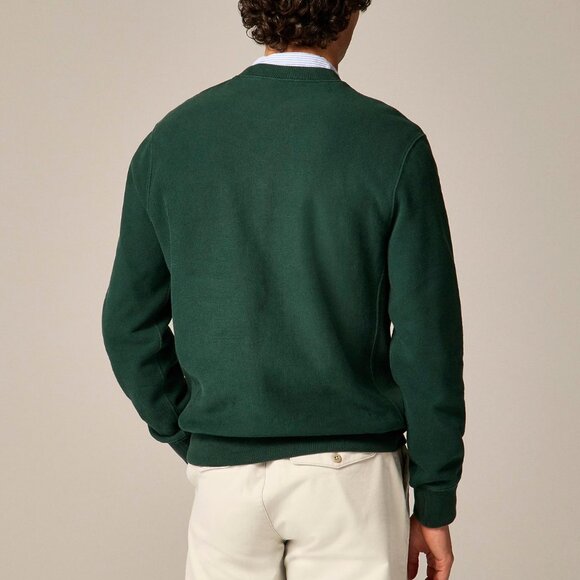 Green Heritage 14 oz. fleece sweatshirt - Picture 2 of 3